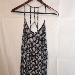 Forever 21 Plus Sizes Spaghetti Straps Open Back Dress